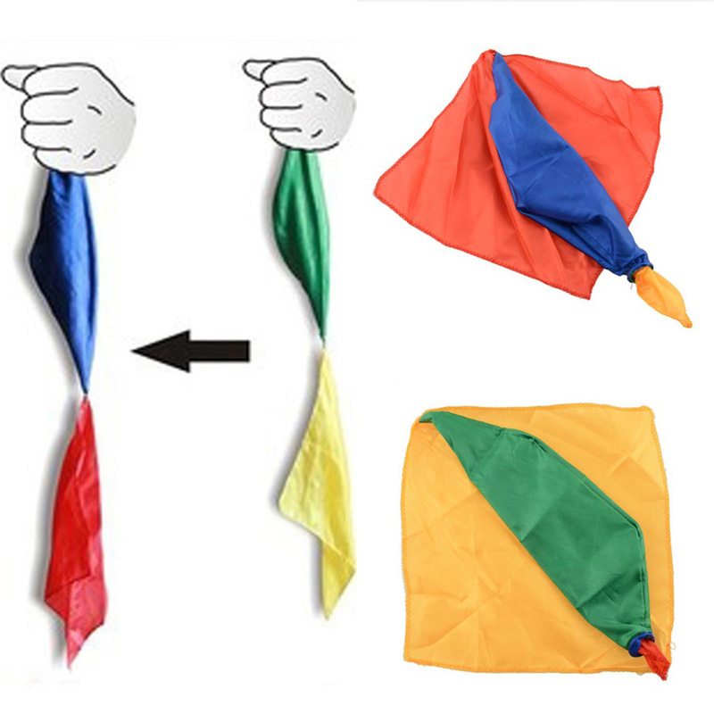 Power Tools Kids - 4 Colors Changing Magic Silk Scarf