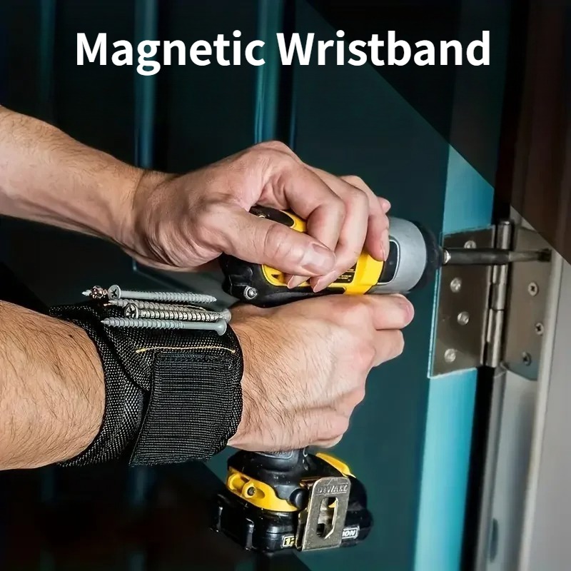 Power Tools Organizer Diy - Powerful Magnetic Wristband Tool - Secure
