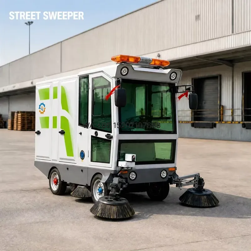 Power Tools Logistics - Wmwmnu Battery Powered Street Sweeper for