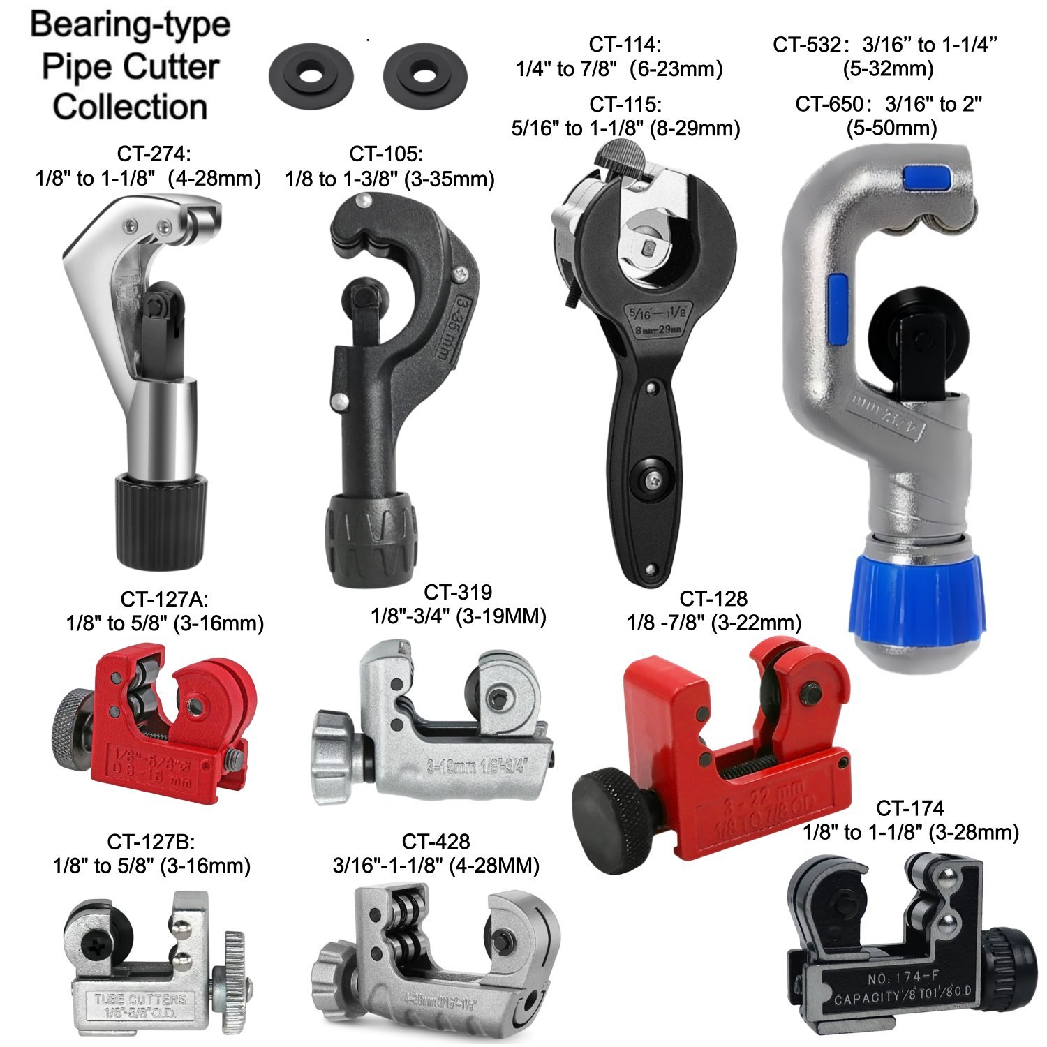 Bearing-type Pipe Cutter Rotar - огляд і ціна Power Tools Plumbing