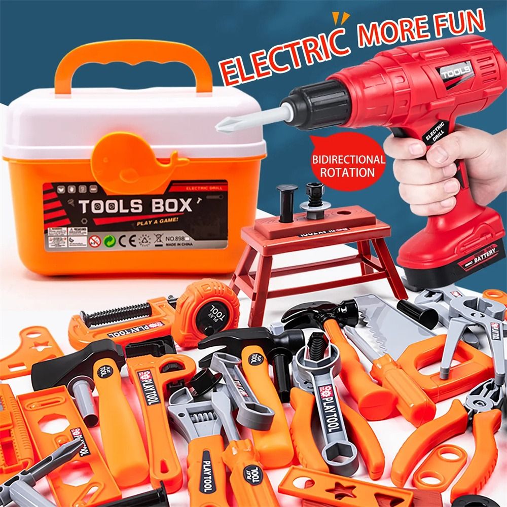 Electric Toy Drill Repair Tool - огляд і ціна Power Tools Kids