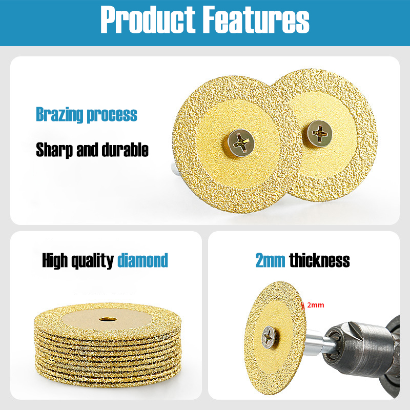 40mm Braze Diamond Saw Blade M - огляд і ціна Power Tools Electrical