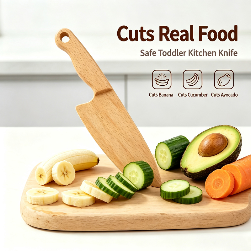 Wooden Kids Knife for Cooking  - огляд і ціна Power Tools Kids