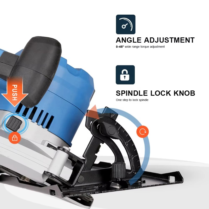 Cordless Circular Saw Hand Hel - огляд і ціна Power Tools Battery
