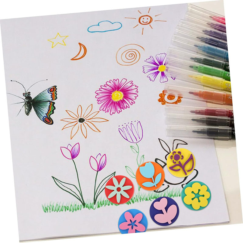6Pcs/bag Foam Stamps for Paint - огляд і ціна Power Tools Kids