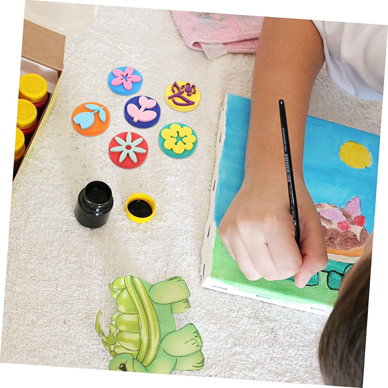 6Pcs/bag Foam Stamps for Paint - огляд і ціна Power Tools Kids